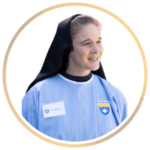 Sister Mary Rachel Nerbun, Medical Director of the Rural Parish Clinic